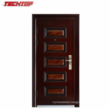 TPS-060 Egypt Market 4 Panel Steel Door Design